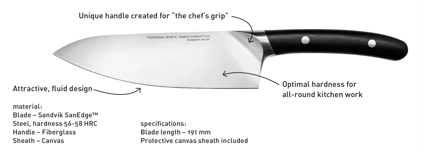 Large kitchen knife