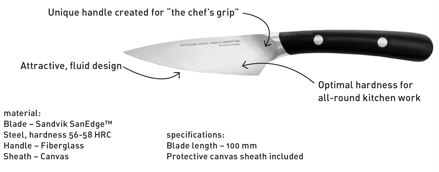 Chef's pairing knife