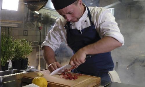 Large kitchen knife