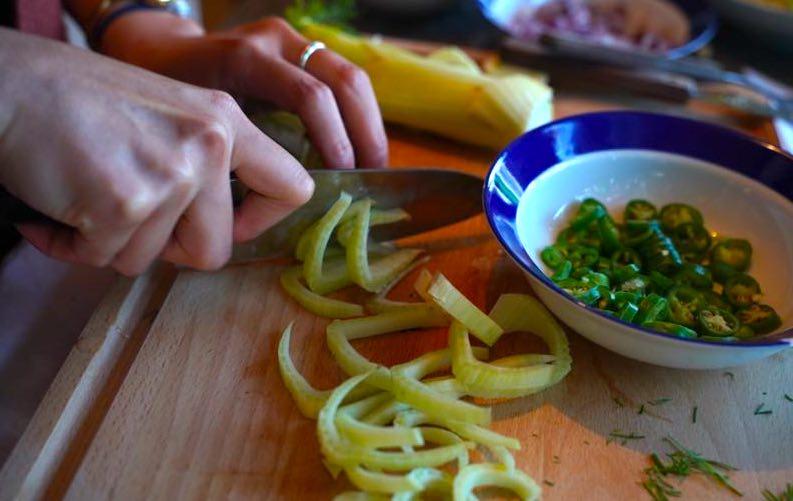 Small kitchen knife